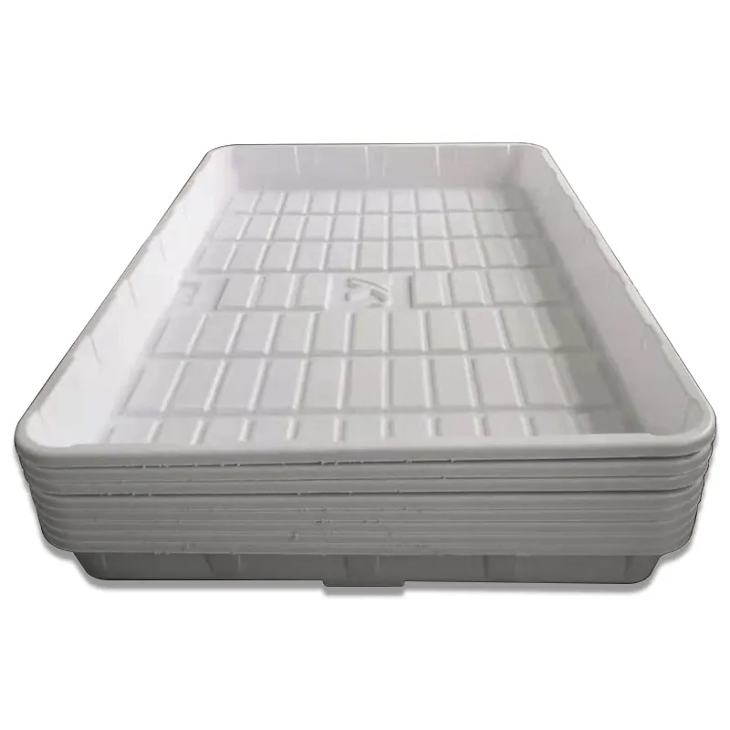 Hot selling white ABS seedling seed thick plastic tray