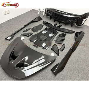 Kit de Carrocería de Fibra de Carbono Seca de Alta Calidad Estilo 600LT con Capó de Escape y Alerón para <span class=keywords><strong>Mclaren</strong></span> 540C 570S - Product Image 5