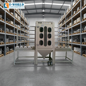 Nouvelle machine de sablage manuelle en acier Eworld, fonctionnement manuel, 220V 4kw, facile à utiliser pour le traitement des panneaux de verre (3-18mm) - Product Image 5
