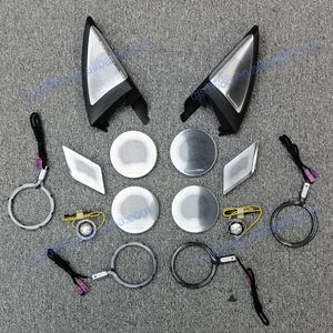 Griglia Copri Altoparlante LED a 11 Colori per BMW Nuova X3 X4 <span class=keywords><strong>IX3</strong></span> G01 G02, Copertura Metallica per Tweeter e Midrange con Luci Ambientali Decorative - Product Image 3