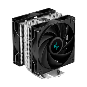 DeepCool AG400 V5 Plus ฮีทไปป์ 4 ท่อ พัดลมคู่ ชุดระบายความร้อนซีพียูสำหรับโปรเซสเซอร์ พัดลมขนาด 12 ซม. ขายดี LGA1700 120 LGA1700 1200 11 - Product Image 1