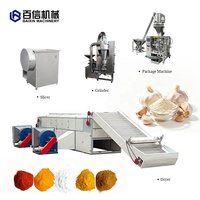 Meilleures ventes : Ligne de production industrielle de poudre d'ail, machine de fabrication de poudre d'ail, machine à poudre d'oignon et d'ail