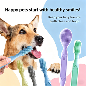 Cepillo de Limpieza 360° Ecológico de Guangdong para Dientes de Perros, Silicona de Grado Alimenticio, Se Adapta a la Mayoría de los Dedos - Product Image 2