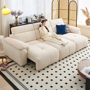 Sofá <span class=keywords><strong>Cama</strong></span> Modular de Tela Eléctrico 2026, Retráctil, Plegable, de Esponja, para Sala de Estar, Venta Directa de Fábrica - Product Image 2