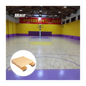 スカッシュバスケットボールスポーツ木製ポータブルウッドラミネートフロアバドミントンフルコートオフィシャルハンドボールジムフットサルスパチュルスパトゥ