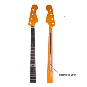 Bán Buôn Dày <span class=keywords><strong>Maple</strong></span> 21 Băn Khoăn <span class=keywords><strong>4</strong></span> Dây Electric Bass Guitar Cổ Với Rosewood Fingerboard - Product Image 1