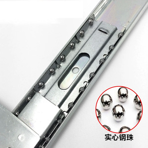 Rails de glissière de porte de poche de meubles modernes système de glissière caché pour des armoires d'hôtel de chambre à coucher de gymnase extérieur de cuisine - Product Image 5