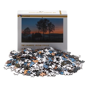 Puzzles de haute qualité personnalisés pour adultes, jeu de puzzle en papier de 1000 à 1500 pièces - Product Image 3