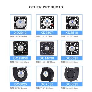 4020 Ventilateur à <span class=keywords><strong>flux</strong></span> axial DC 40*40*20mm Ventilateur DC 12V IP67 pour refroidisseurs d'ordinateur et applications industrielles - Product Image 3