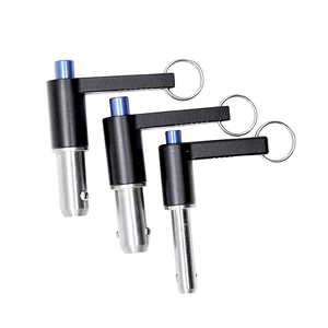 Goupilles <span class=keywords><strong>de</strong></span> sécurité en acier inoxydable à poignée en L, à fixation rapide, à déclenchement rapide, à bouton-poussoir, à <span class=keywords><strong>goupille</strong></span> <span class=keywords><strong>de</strong></span> retenue - Product Image 5