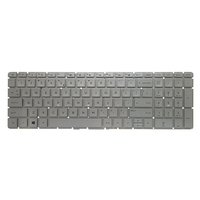 Clavier d'ordinateur portable en gros, disposition US, pour HP 15BS 250 G6, clavier de remplacement argenté pour ordinateur portable