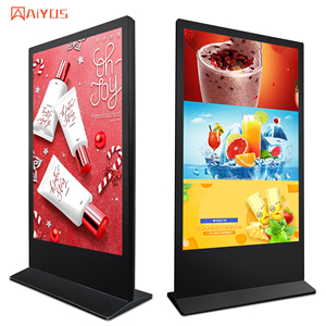 Đầy đủ màn hình quảng cáo trong nhà LCD hiển thị bảng điều chỉnh với cảm ứng tầng đứng cho kỹ thuật số biển trong trung tâm mua sắm - Product Image 2