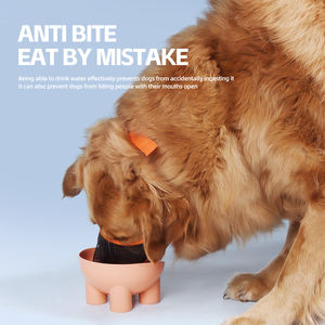 एंटी-बार्किंग पालतू जानवरों की आपूर्ति के लिए गैर-बुना कपड़े एयर फिल्टर के साथ समायोज्य सांस कुत्ते प्रशिक्षण कॉलर - Product Image 3