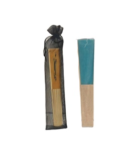 Eco-Friendly Wholesale Wedding Organza Bags Bamboo Crafts Hand Fan Storage and <b>Gift</b> Packaging for Weddings - Product Image 5