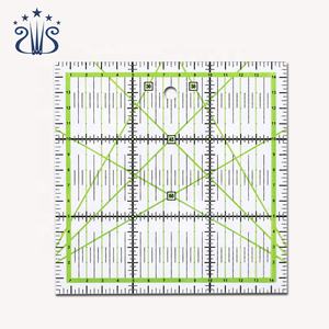 Herramienta de costura Flexible, <span class=keywords><strong>regla</strong></span> acrílica <span class=keywords><strong>cuadrada</strong></span> colorida de 15x15cm de altura - Product Image 2