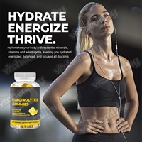 Vitahealthy OEM/ODM/Halal Marque Privée Complément Alimentaire Biologique Gummies Électrolytes Hydratants Vegan Sans Gluten Non