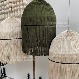 Hiện Đại Lớn Tay Dệt Macrame Trang Trí Nội Thất Nhà Phòng Khách Trần Mặt Dây Chuyền Tua Trang Trí Tường Treo Trang Trí Nội Thất - Product Image 1