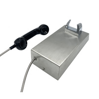Téléphone filaire IP65 sans clavier pour environnements difficiles, fabrication et fourniture