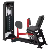 Équipement de musculation professionnel en acier pour salle de sport, avec système de charge par broche réglable pour jambes et bras, pour entraînement de force et sécurité.