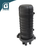 Caja de empalme de fibra óptica tipo domo Gcabling BEP BEPO FTTH OPGW, caja de empalme en línea plana de fibra óptica ATP para vía férrea