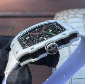 Nouvelle Montre de Luxe 2026 en Fibre de Carbone de Haute Qualité, Ultra-Fine 7,8 mm, Ultra-Légère 35g, Mouvement Mécanique Automatique Sportif, Saphir - Product Image 5