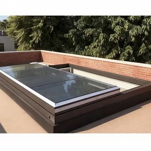 <span class=keywords><strong>Ventana</strong></span> Corredera <span class=keywords><strong>de</strong></span> Techo <span class=keywords><strong>de</strong></span> Vidrio Automática, Eléctrica, Impermeable, <span class=keywords><strong>de</strong></span> Aluminio, para Balcón o Patio, Retráctil - Product Image 3