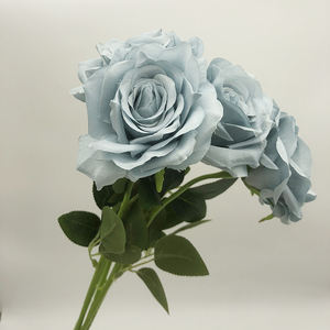 K-0572 Nuove Grandi Peonie Artificiali <span class=keywords><strong>Blu</strong></span> Popolari Fiori di <span class=keywords><strong>Peonia</strong></span> in Seta Decorazione per la Casa - Product Image 6