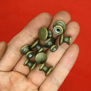 Chengyu Mini Mushroom Head <b>Drawer</b> Handles Bronze Zinc Alloy Traditional Furniture <b>Knobs</b> - Product Image 2