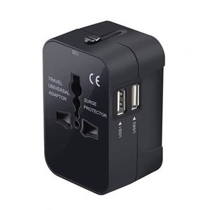 อะแดปเตอร์แปลงไฟฟ้าอเนกประสงค์ Maxfree Hot Sales 1 ช่อง USB-A + ช่อง Type-C สำหรับยุโรป ยูโร EU สหรัฐอเมริกา อังกฤษ ออสเตรเลีย - Product Image 3