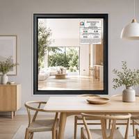 Ventana de Aluminio con Bloqueo Térmico, Ventana de Doble Acristalamiento con Rotura de Puente Térmico para Edificios Residenciales en Climas Cálidos