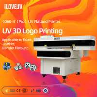 Impresora UV Plana 9060 A1 de 4 Cabezales I3200 para Impresión en Carcasas de Teléfono, Vidrio, Madera, Metal, Acrílico, Cerámica, Botellas y Cilindros