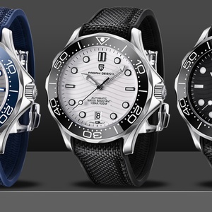 Reloj PAGANI DESIGN 1685 para Hombre, de Lujo, Automático, Mecánico, con Cristal de Zafiro, Sumergible 200M, Deportivo, Luminoso, con Movimiento Japonés - Product Image 6