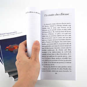 Libros de Bolsillo Hechos en Fábrica, Libros de Papel de Arte con Tapa Blanda, Novelas Personalizadas, Libros Impresos, Tamaño Personalizado, Fáciles de Transportar - Product Image 5