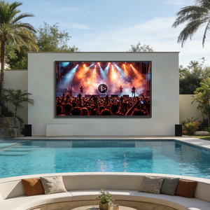 Televisor Inteligente para Exteriores IP65 de 55 Pulgadas, 4K 3840*2160, Alto Brillo, Señalización Digital, Monitor Impermeable para <span class=keywords><strong>Restaurantes</strong></span>, Entretenimiento Comercial - Product Image 1