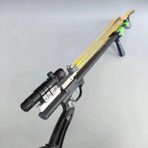 Eule Schwarz Katapult Metall Profession elle Starke Teleskop katapult Outdoor Jagd Katapult Schleuder - Product Image 4