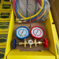 Jeu de jauges de collecteur CT-536 pour test de réfrigération R134a R22 HVAC Ac Tuyaux de charge