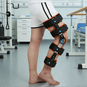 Attelle de <span class=keywords><strong>genou</strong></span> articulée HKJD avec contrôle de l'amplitude de mouvement réglable - Soulagement pour l'arthrose et soutien des ligaments - Product Image 4