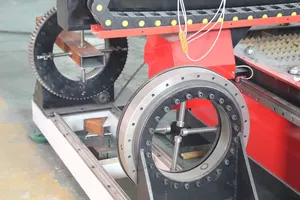 Machine de découpe CNC Senke SKZ 1530 avec passage rotatif pour la découpe plasma CNC de tôles métalliques - Product Image 6