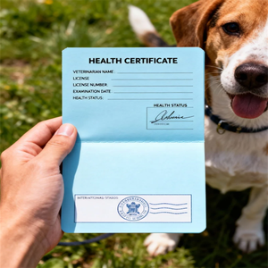 Cuaderno de Pasaporte Falso con Lámina Dorada Personalizada FD Printing para Niños, Libreta de Pasaporte para Mascotas, Perros y Gatos, Eventos Escolares, Pasaporte de Viaje - Product Image 1