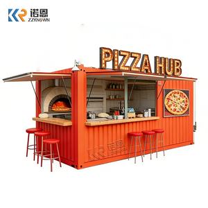 Container in Acciaio per Spedizioni, Design <span class=keywords><strong>Industriale</strong></span>, Caffetteria <span class=keywords><strong>Mobile</strong></span>, Ristorante, <span class=keywords><strong>Bar</strong></span> all'Aperto con Caratteristica Traspirante - Product Image 1