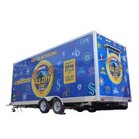Oriental Shimao - Nouvelle remorque alimentaire mobile en aluminium pour usage extérieur avec fonctions de vente de bonbons et de snacks