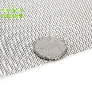 Haute qualité 304 316 0.12mm acier inoxydable treillis métallique filtre Net écran tissu tissé maille