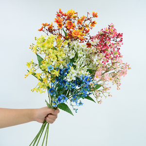 Fiore di Dafne Invernale Artificiale in Seta Effetto Reale per Decorazione Casa <span class=keywords><strong>Fiori</strong></span> Artificiali - Product Image 6