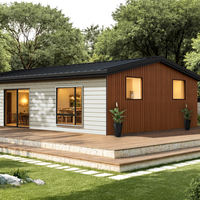Maison préfabriquée modulaire SIP moderne pour villa de vacances, complexe hôtelier et logement résidentiel