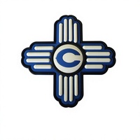 Écussons en caoutchouc PVC souple écologique avec logo 3D en relief personnalisé, lavables, couleur personnalisée, avec support auto-agrippant, étiquettes à coudre pour jeans, chapeaux, sacs à dos