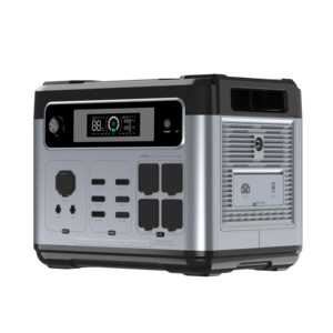 2400 Wát xách tay năng lượng mặt trời Máy phát điện nhà sao lưu Trạm điện 2048wh đèn Pin điều khiển từ xa Cigar LED tinh khiết Sine Wave EU/chúng tôi kho - Product Image 2