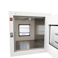 Nouveau filtre HEPA en acier inoxydable 304 pour fenêtre de transfert, efficacité 95 %, pour salle blanche de laboratoire de biotechnologie, interverrouillage statique