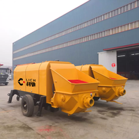 Harga Pabrik Pompa Beton Diesel 20m3 dengan Trailer, Produktivitas Tinggi, Hemat Energi Motor