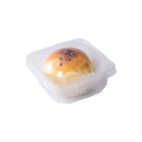 Dôme en plastique de qualité alimentaire mini plateau blister de couleur personnalisée boîtes à gâteaux pour jus de pommes de terre chips et chocolat paquet unique