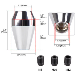 Aluminum Alloy Gear Shift Knob Automatic Manual Car <b>Interior</b> <b>Accessory</b> SFN119 Rustproof - Product Image 4
